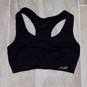 Black sports bra